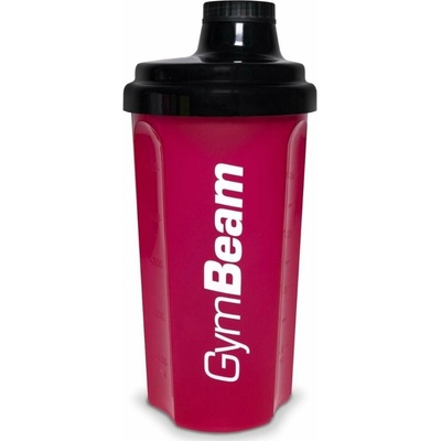 GymBeam šejker 500 ml, červený