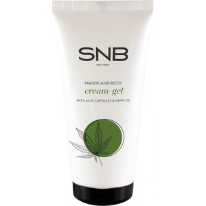 SNB Professional Крем-гел за ръце и тяло със сфери алое вера и конопено масло, 50 ml Лосион за тяло
