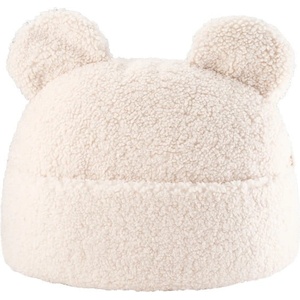 Wigiwama Кремава детска възглавница за диван от букле Teddy Pouch - Wigiwama (W599038)