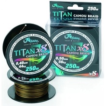 Filfishing Šnúra Titan Camou Braid 250m 0,50mm 56kg