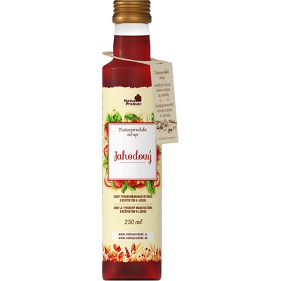 NaturProdukt Sirup jahodový 250 ml