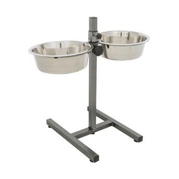 Trixie Psie bar misky s nastaviteľnou výškou do 50 cm 2,8 l