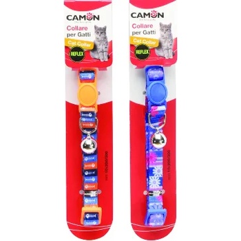 Camon Reflex nylon cat collar - котешки нашийник 30 см. / син, оранжев