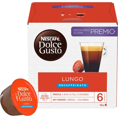 Nescafé Dolce Gusto Lungo Decaffeinato 16 ks