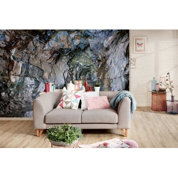 DIMEX ART s. r. o Самозалепваща се флизелинова фототапета минна тунел 375 x 250 см