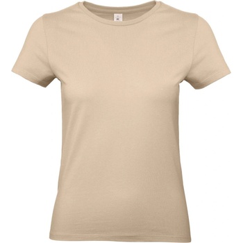 B&C Collection B&c 190 / Дамска тениска от плътен памук - пясъчен xs (01004t12000)