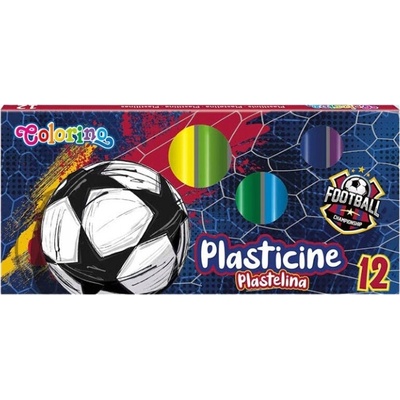 Patio Colorino plastelína 12 farieb FOOTBALL