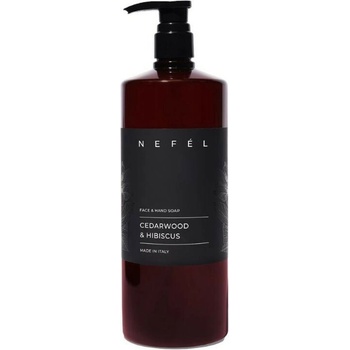 Nefél mydlo na ruky a tvár vôňa cédrové drevo a ibištek 1 l