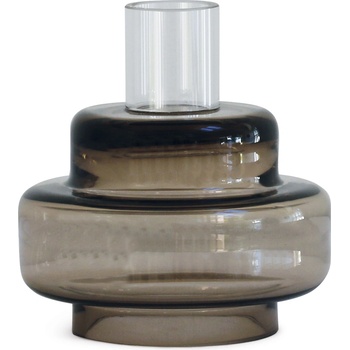 Ro Collection Свещник Ro Collection No. 54 стъклен кафяв (RD1111-028)