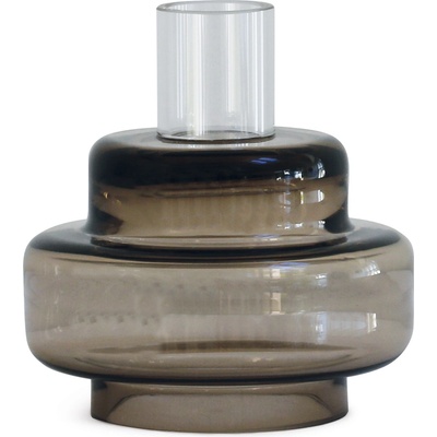 Ro Collection Свещник Ro Collection No. 54 стъклен кафяв (RD1111-028)