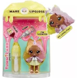 MGA Entertainment Yummiland: Кукла и лип балсам "Направи си сам", серия 2 - Ниа Кенди (525462EUC)