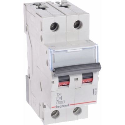 Legrand 2P D 4A 6kA AC S302 TX3 403733