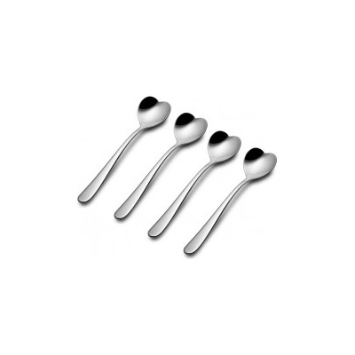 Alessi - Чаени лъжички 4 бр. стомана - AMMI08/7 (AMMI08/7)