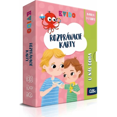 Kvído Rozprávacie karty: U nás doma