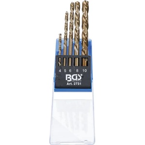BGS technic Комплект кобалтови свредла с лява резба; bgs technic, 2731
