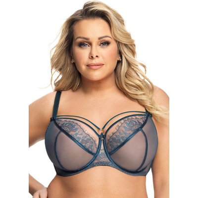 Gorsenia K496 Paradise nevystužená podprsenka zelená