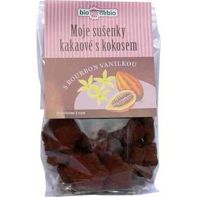 BioNebio Moje sušenky kakaové s kokosem Bio 130 g