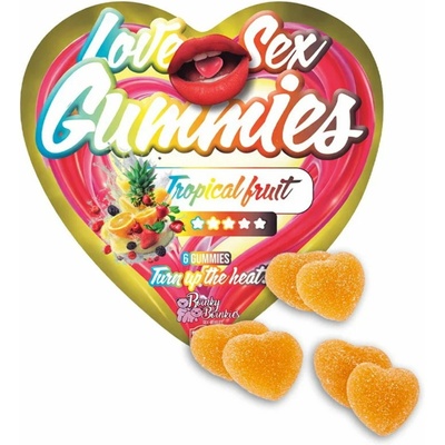Love Sex Gummies - Strawberry 6 ks