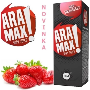 Aramax Max Strawberry 10 ml 0 mg