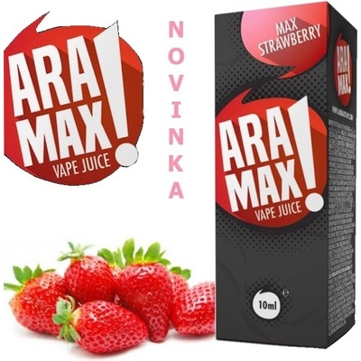 Aramax Max Strawberry 10 ml 0 mg