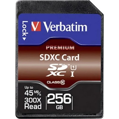 Verbatim SDXC 256GB Class 10 (44026)
