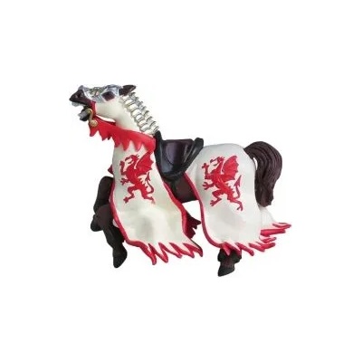 Papo - Фигурка за колекциониране и игра - Dragon king`s horse red (39388)