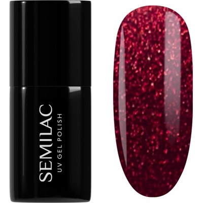 Semilac gelový lak 955 Holly Berry Red 7 ml
