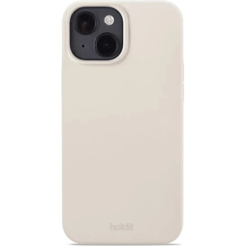 Holdit Калъф Holdit - Silicone, iPhone 14, светлобежов (7330985154966)