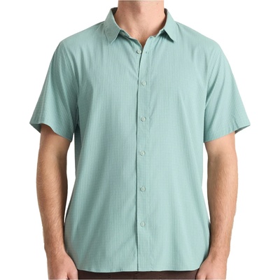 Roark Мъжка риза с копчета Roark Bless Up Shirt - Dusty Green 2 (033-2936-0611)