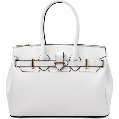Tuscany Leather Kožená business kabelka do ruky TL Bag Svetlomodrá