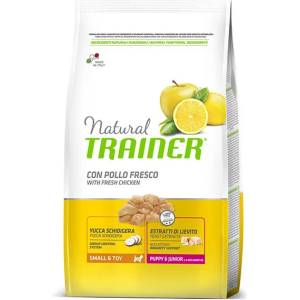 Natural Trainer Natural Small and Toy, Puppy & Junior, пиле 2кг
