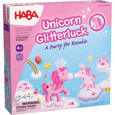 HABA Детска настолна игра Магически еднорог Парти за Розали от 4 години (2012228002)