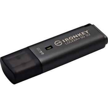 Kingston IronKey Locker+50 G2 64GB (IKLP50G2/64GB)