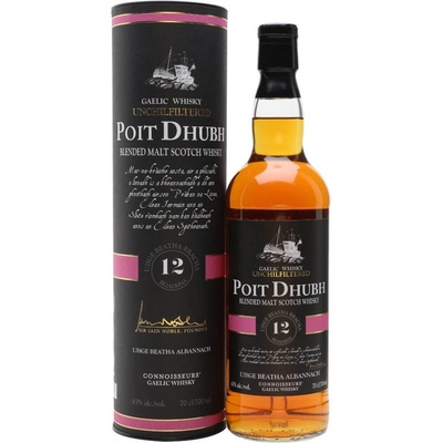 Poit Dhubh Blended Malt Whisky 12y 43% 0,7 l (holá láhev)