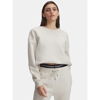Under Armour UA Icon Fleece OS Crew biela