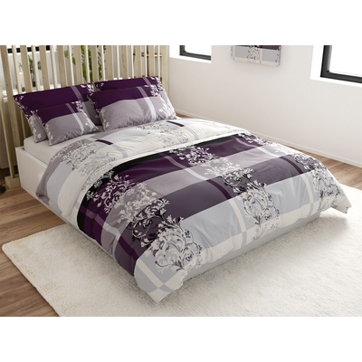 Textilomanie Obliečky z mikrovlákna LUXURY fialové 70x90 140x200