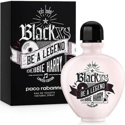 Paco Rabanne Black XS Be a Legend Debbie Harry Toaletná voda dámska 80 ml tester