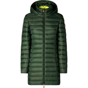 Save The Duck Дамско палто Save the Duck Women's Carol Coat - Thyme Green - размер 4 (102-2575-0516)