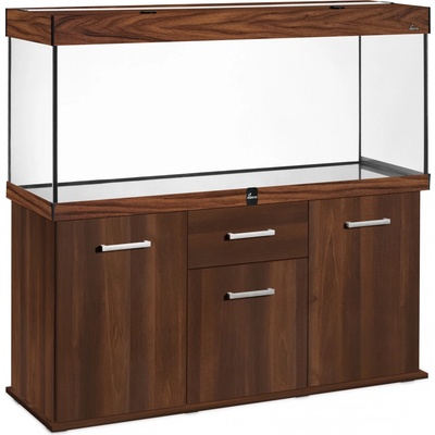 Diversa Solid LED akvarijní set rovný ořech 450 l
