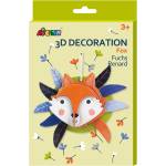 AVENIR Творчески комплект Avenir - Направи си сам 3D декорация, Лисица (PZ205064) - baby