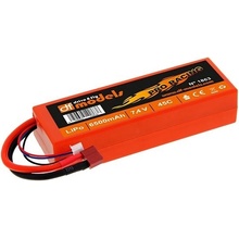 DF Models LiPo Aku 7,4 V/45C Pro Racing T-Plug 4250684118638 6500 mAh