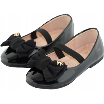 Dívčí balerínky s mašličkou nazouvací