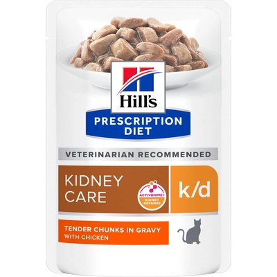 Hill’s Prescription Diet K/D Kidney Care kuracie 12 x 85 g