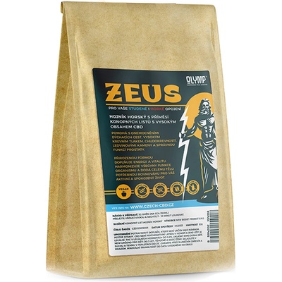 CzechCBD Zeus konopná bylinná zmes 50 g