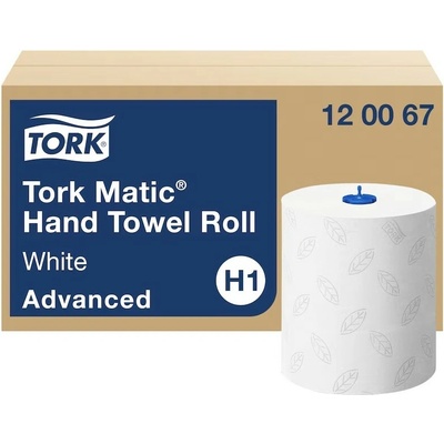 Tork Matic H1, dvouvrstvé, bílé, 6 x 150 m, 290067