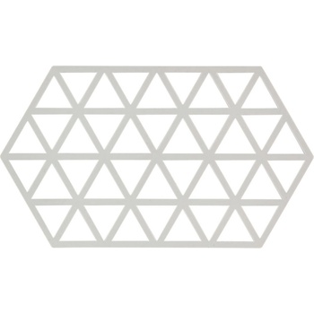 Zone Denmark Подложка за горещи съдове Triangles 24 см светлосива (330313)