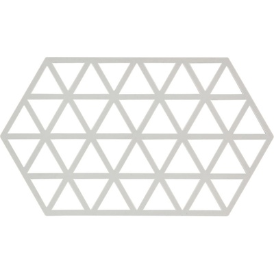 Zone Denmark Подложка за горещи съдове Triangles 24 см светлосива (330313)