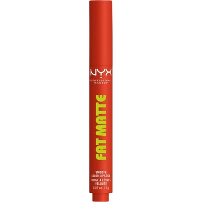 NYX Professional Makeup Fat Matte Smooth Rtěnka Hnědá 2 g