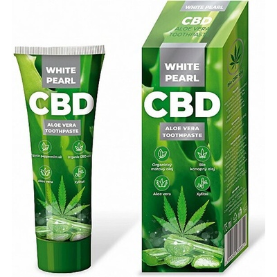 VitalCare Bieliaca CBD Aloe Vera Whitening Toothpaste 75 ml