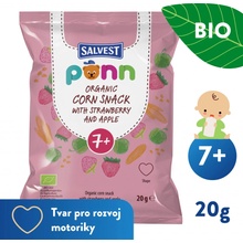 SALVEST Põnn BIO Chrumky jahodové 20 g